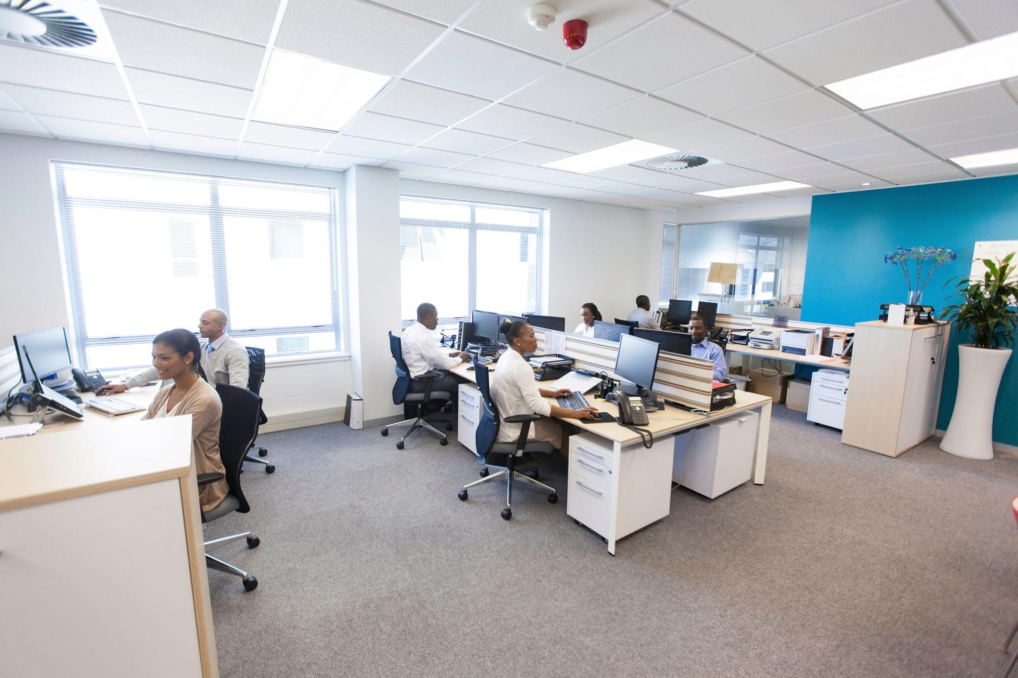 Professional office space ready for business